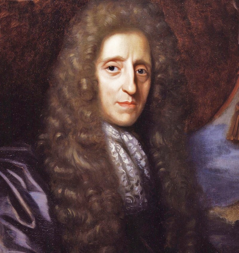 John Locke 1632-1704 Portrait by Herman Verelst