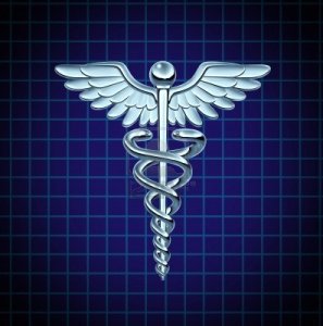 14489047-caduceus-health-care-symbol-and-medical-icon-as-a-medicine-concept-with-snakes-crawling-on-a-pole-wi